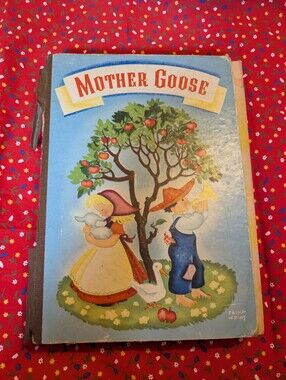 1941 Mother Goose Book Hardcover